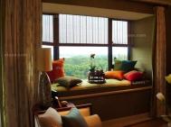 家居风水：卧室及客厅飘窗装修效果图