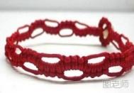 【图】手工编织图解教程 中国结红绳手链