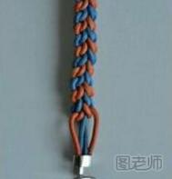 diy编织教程 电线编绳手链