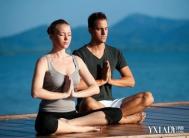 瘦腰双人瑜伽图片详解 教你如何廋腰