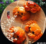 中秋节吃萌萌哒螃蟹月饼做法详细分解