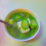 丝瓜豆腐汤的做法图解