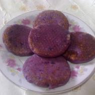 紫薯糯米饼怎么做
