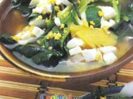 青菜咸鸭蛋汤的吃法