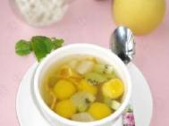 南瓜丸子水果甜汤怎样做最好吃