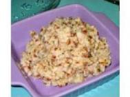 坚果糙米饭的家常做法