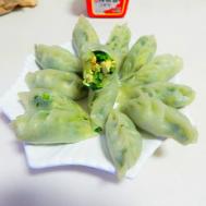 紫水晶韭菜饺的家常做法