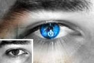 Photoshop制作发光的蓝色数码眼睛