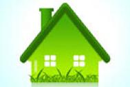 Photoshop制作漂亮的绿色房子图标