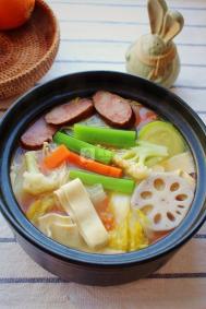 杂蔬砂锅菜——冬日暖身必备的吃法