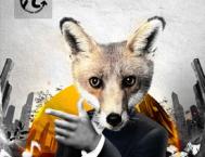 Photoshop制作超酷的狐狸叫派对海报