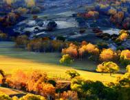 Photoshop调出外景照片唯美的秋季金黄色调