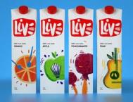 LIVE果汁创意的概念包装设计欣赏