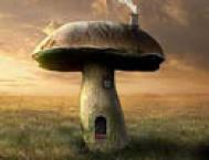 Photoshop合成创意的蘑菇屋