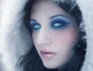 Photoshop设计冰爽冬季美女人像彩妆效果