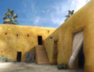 3Ds Max实例教程：制作沙漠环境下的住房