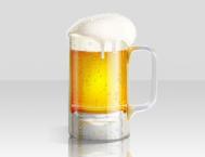 Photoshop绘制冰爽的啤酒和啤酒杯教程