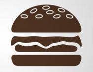 Illustrator设计时尚简洁风格的汉堡包图标