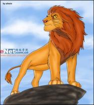 photoshop鼠绘可爱卡通之狮子王