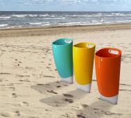 好看又好用的沙滩垃圾桶概念设计