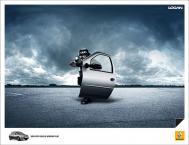 雷诺Logan汽车创意广告设计欣赏