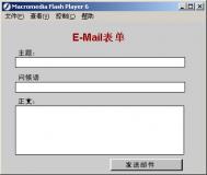 Flash表单制作实例集锦6：Email表单