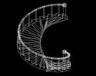 圆弧旋转楼梯设计有关规定
