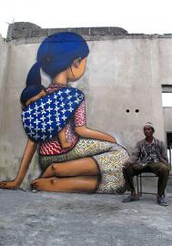 法国街头艺术家Seth Globepainter涂鸦艺术作品