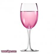 Photoshop设计一杯精致盛有红酒的玻璃酒杯教程