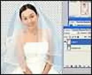 数码婚纱照片Photoshop抠图技巧