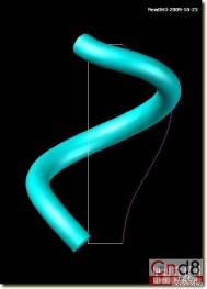 AutoCAD三维建模教程：通过陶罐实例讲解螺旋体的制作方法(4)教程