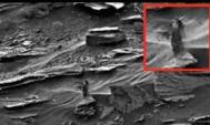 NASA火星照片现长发露胸女外星人？