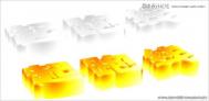 CorelDraw制作黄金3D质感的立体字教程