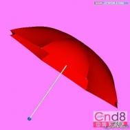 AutoCAD建模实例教程：绘制雨伞(1)教程