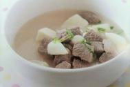 牛肉炖山药强壮筋骨汤的做法
