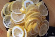 减大肚子柠檬蜂蜜水的做法