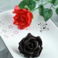 正宗一朵永不凋谢的玫瑰花——巧克力玫瑰花的做法