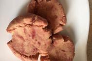 怎么做#甜蜜厨神#粉红色花纹的粉红色玛格丽特饼干好吃