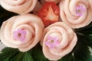 粉色的玫瑰花的做法