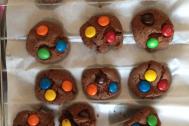 M&M巧克力豆饼干（微波炉版）的做法