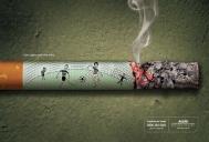 吸烟有害系列创意公益广告欣赏[1P]