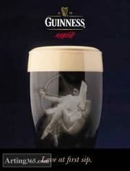 啤酒海报设计 Guinness