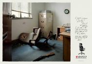 《广告创意作品：BAFCO办公椅系列》