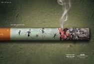 《公益广告设计：ALERJ禁烟》
