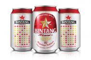 2016收集Bintang啤酒70周年纪念版包装设计