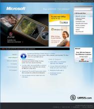 微软主页