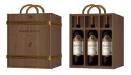 红葡萄酒木盒包装设计