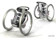 可变形的概念轮椅设计
