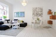 瑞典优雅迷人的公寓室内设计
