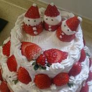 圣诞草莓三层大大大大大大蛋糕怎么做最好吃